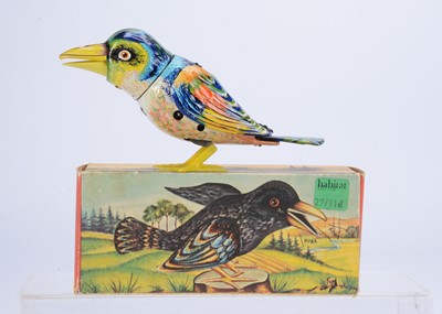 Lot 303 - A Köhler (West Germany) Tinplate Clockwork Crow