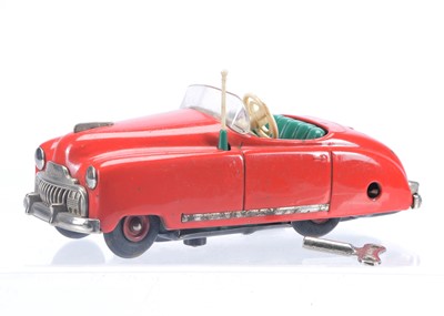 Lot 320 - A Schuco 4012 Tinplate Clockwork 'Radio' Car