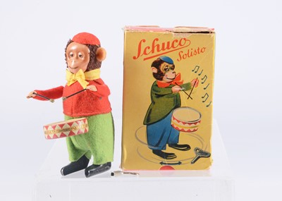 Lot 323 - A Schuco Solisto 985/1 Monkey Drummer