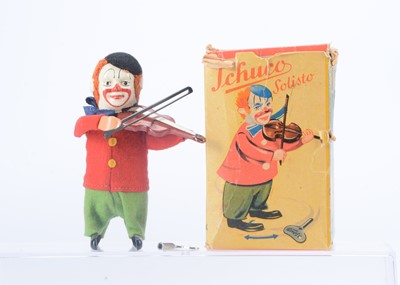 Lot 324 - A Schuco Solisto 986/2 Clown Violinist