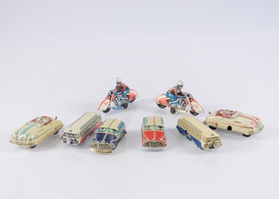 Lot 328 - HUKI (Germany) Tinplate Toys