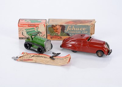 Lot 332 - Tinplate Clockwork Toys