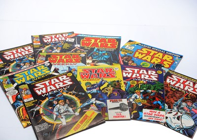 Lot 350 - Vintage Star Wars Weekly Comics