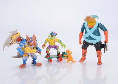 Lot 356 - Playmates Teenage Muntant Ninja Turtles (TMNT) & Galoob Adventures Of The Galaxy Rangers Action Figures