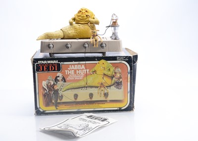 Lot 364 - A Vintage Star Wars Palitoy ROTJ Jabba The Hutt Action Playset