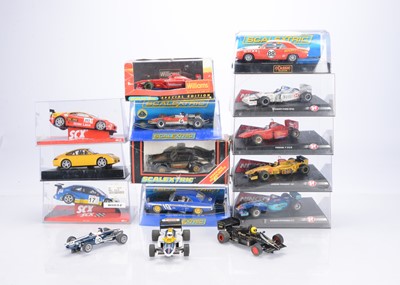 Lot 406 - Scalextric, SCX & Ninco Slot Racing Cars