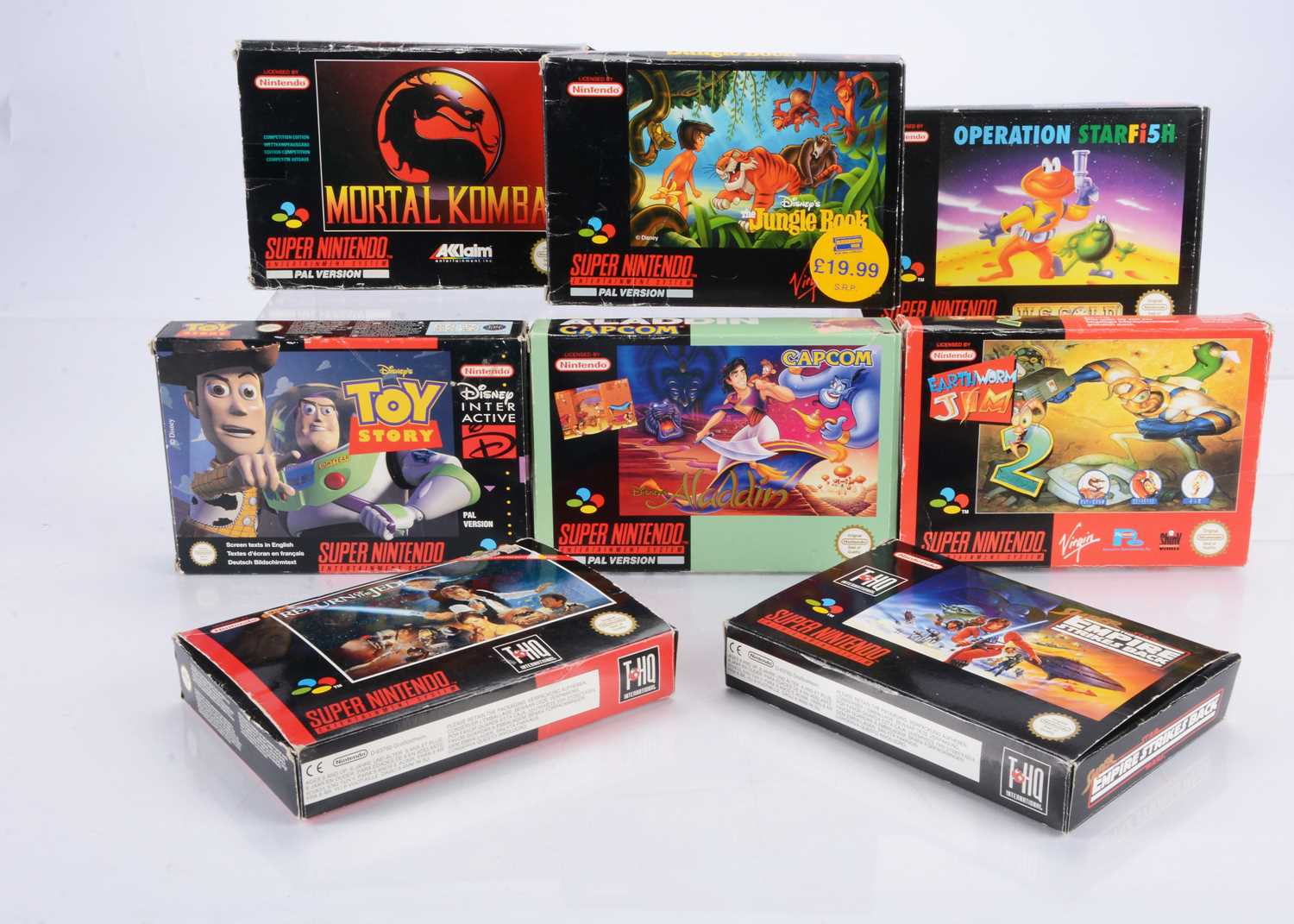 Lot 416 - Super Nintendo SNES Games