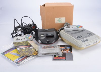 Lot 417 - Super Nintendo SNES Games Console