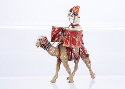 Lot 448 - Somerset Bikanir Camel Corps mounted drummer