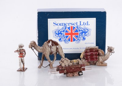 Lot 449 - Somerset boxed sets comprising SLCR35 Resting Camel with load