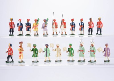Lot 470 - Marlborough Military Models Durbar Series various Parade figures