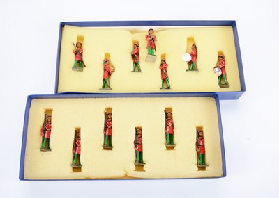 Lot 479 - Nostalgia 13pce set N 176 Band of the Nizam of Hyderabad's Amazon Guard 1902
