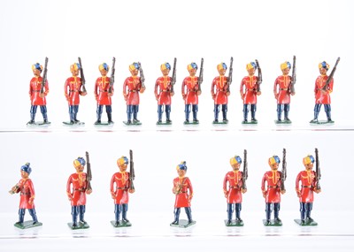 Lot 508 - Nostalgia 8pce sets 2 X set N271 Hong Kong Regiment India 1899 with 1 extra OR