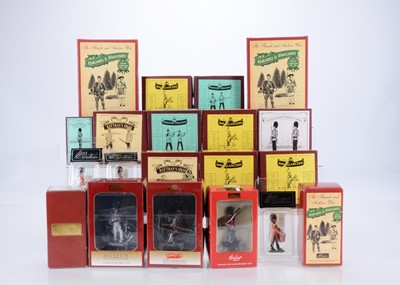 Lot 532 - Lot of Britains New Metal Special Collectors Edition single figures comprising 8814 and 8815 Sherwood Forestors