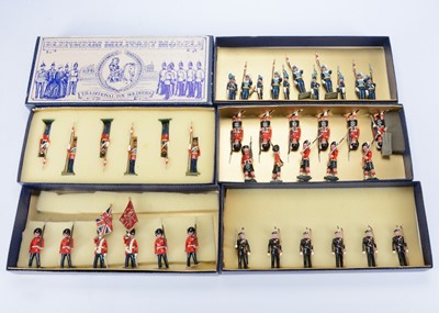 Lot 535 - Blenheim Military Models 6pce boxed sets comprising B64 Royal Company of Archers