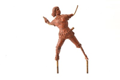 Lot 570 - Richard Courtenay original wax master figure for foot knight Z14