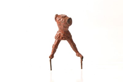 Lot 574 - Richard Courtenay original wax master figure for rare foot knight No. 23