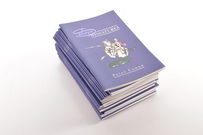 Lot 580 - 23 copies of Peter Cowan's 60 page booklet SELWYN MINIATURES