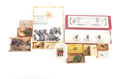 Lot 629 - Various Britains boxed and unboxed military items comprising boxed 1201 R.A. Gun 