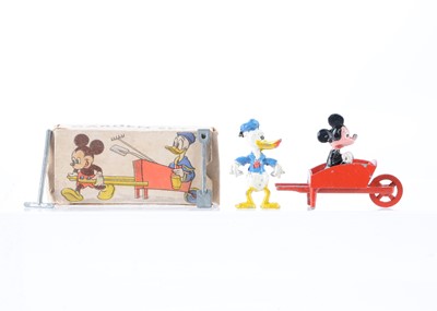Lot 633 - Boxed Salco Disney Novelties Series Mickey and Donald's Garden Set