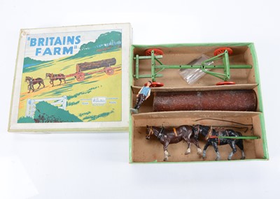 Lot 660 - Britains 12F Timber Carriage in uncommon flat box