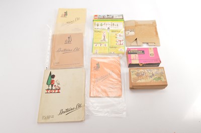 Lot 672 - Britains catalogues and ephemera comprising 1939