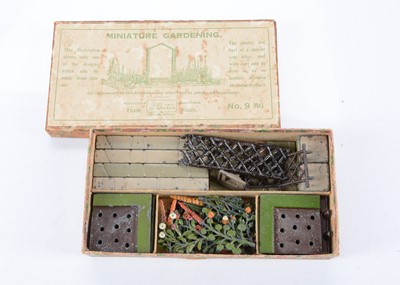 Lot 673 - Britains boxed Miniature Gardening set 9 MG