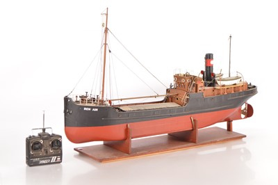 Lot 692 - A Mountfleet Models kit built Live steam gas powered Radio Controlled 1/32 scale ' Ben Ain' Ramsey Coaster