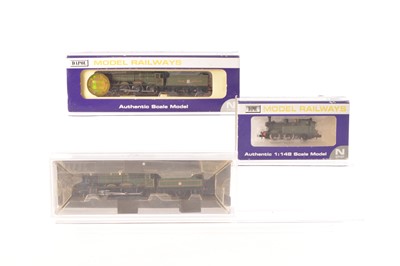 Lot 2 - Dapol N Gauge GWR/BR Steam Locomotives (3)