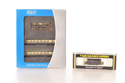 Lot 4 - Dapol and Graham Farish N Gauge Steam Branchline Train Pack and Steam Tank Locomotive (2)