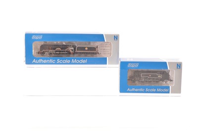 Lot 25 - Dapol N Gauge BR Steam Locomotives (2)