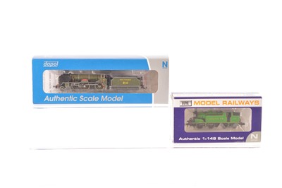 Lot 26 - Dapol N Gauge Southern Steam Locomotives (2)