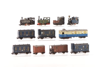 Lot 32 - Eggerbahn HOe/009 Gauge unboxed Locomotives and Rolling Stock (11)
