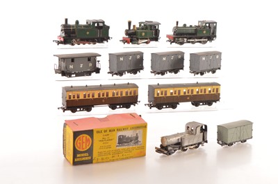 Lot 34 - 00n3 Gauge Locomotives and Rolling stock and incomplete  Gem Isle of Man Maitland Locomotive (10)