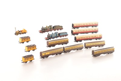 Lot 37 - Tri-ang 00 Gauge Historical Locomotives and Coaches (17 including Tenders)