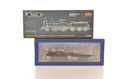 Lot 47 - Bachmann and Rails in partnership with Locomotion Models NRM boxed 00 Gauge 35-161Z LNWR lined black improved Class 4-4-0 1673 'Lucknow' Locomotive and Tender