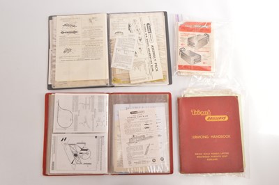 Lot 67 - Tri-ang 00 Gauge Dealers Servicing Handbook and a large quantity of original Tri-ang and Tri-ang Hornby, and early Hornby Instruction Leaflets, including Set and Loco and points Price lists and