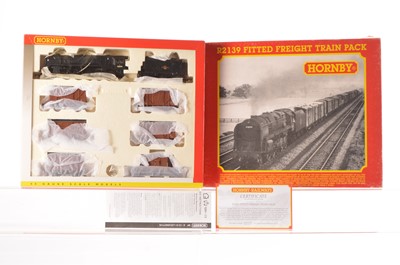 Lot 91 - Hornby China OO Gauge BR Fitted Freight Train Pack