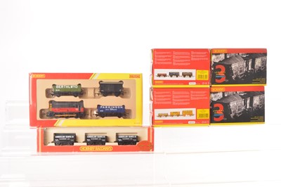 Lot 96 - Hornby OO Gauge Diesel Freight Pack and Goods Wagon Packs (6 packs)
