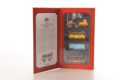 Lot 107 - Hornby China OO Gauge L & MR Stephenson's Rocket Train Pack