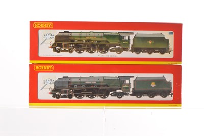 Lot 110 - Hornby China OO Gauge Duchess Class Steam Locomotives with Tenders (2)