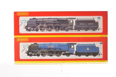 Lot 111 - Hornby China OO Gauge Duchess Class Steam Locomotives with Tenders (2)