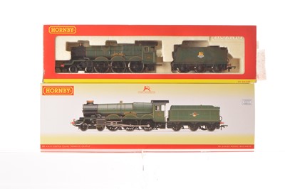 Lot 117 - Hornby China OO Gauge Castle Class Steam Locomotives with Tenders (2)