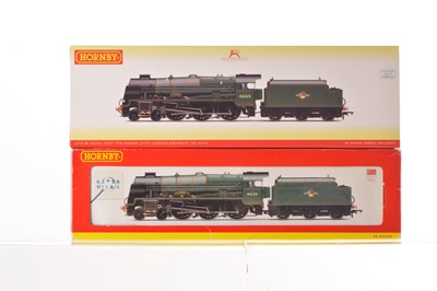 Lot 120 - Hornby China OO Gauge Royal Scot Class Steam Locomotives with Tenders (2)