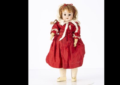 Lot 1433 - A small Armand Marseille 1894 DEP child doll