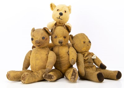 Lot 421 - Four 1950's Pedigree Teddy Bears