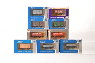 Lot 198 - Dapol OO Gauge Ballards and Wessex Wagons Limited Edition Freight Stock (9)