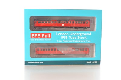 Lot 207 - EFE Rail OO Gauge London Underground 1938 Tube Stock Motorised Train