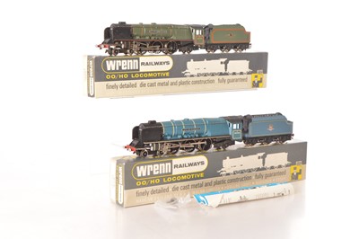 Lot 280 - Wrenn 00 Gauge boxed City Class Locomotives and Tenders (2)