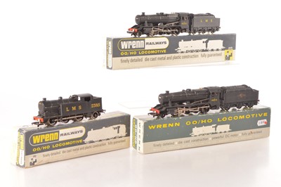 Lot 282 - Wrenn 00 Gauge LMS and BR Steam Locomotives (3)
